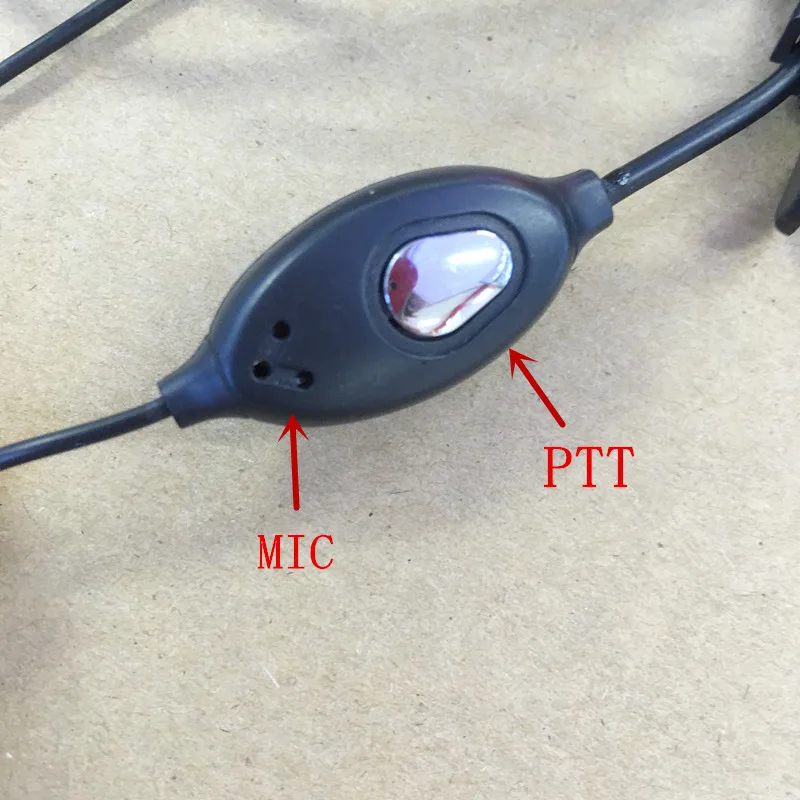 К разъем 2 булавки гарнитура с наушниками для kenwood радио baofeng bf uv5r bf888s quansheng tyt puxing