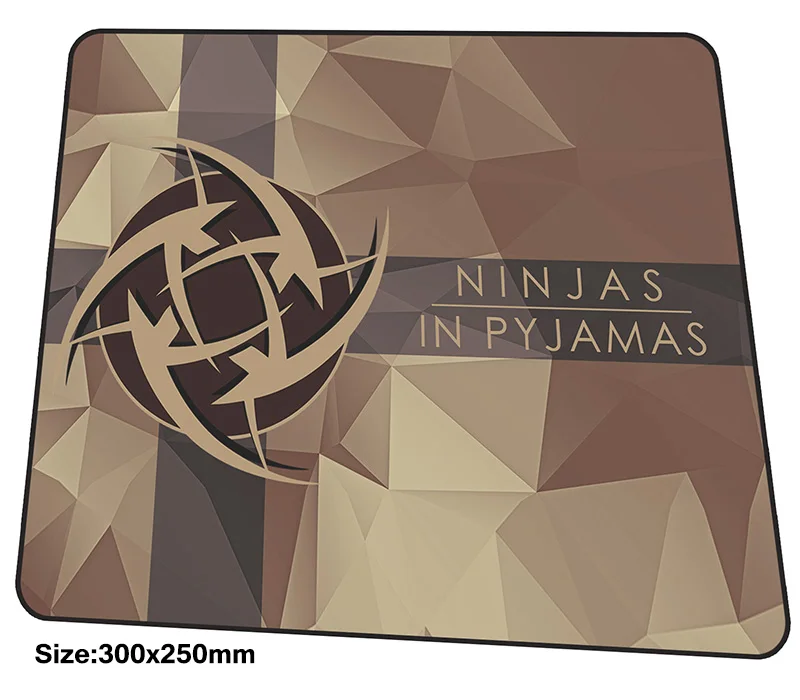ninjas in pyjamas mouse pad 300x250mm mousepads best gaming mousepad gamer hot sales personalized mouse pads Mass pattern pc pad
