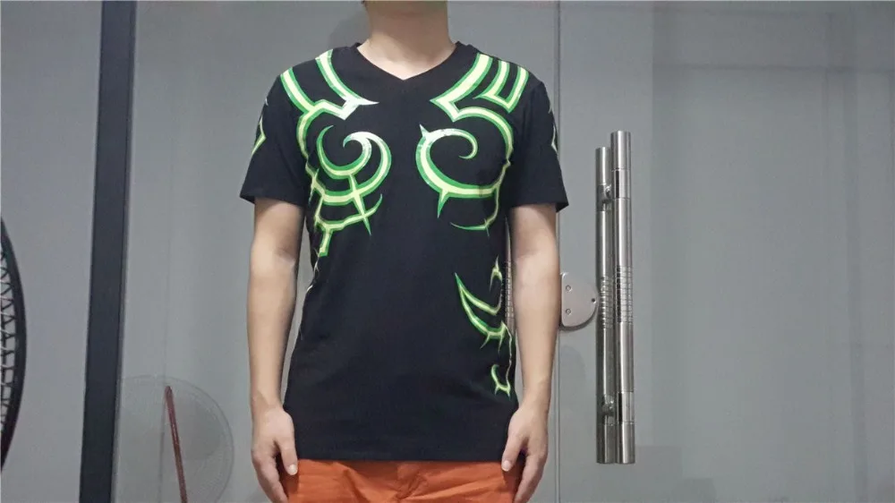 Lɾrfoe WOW футболка человек с коротким рукавом Иллидан illidari тату Мужская мода топы
