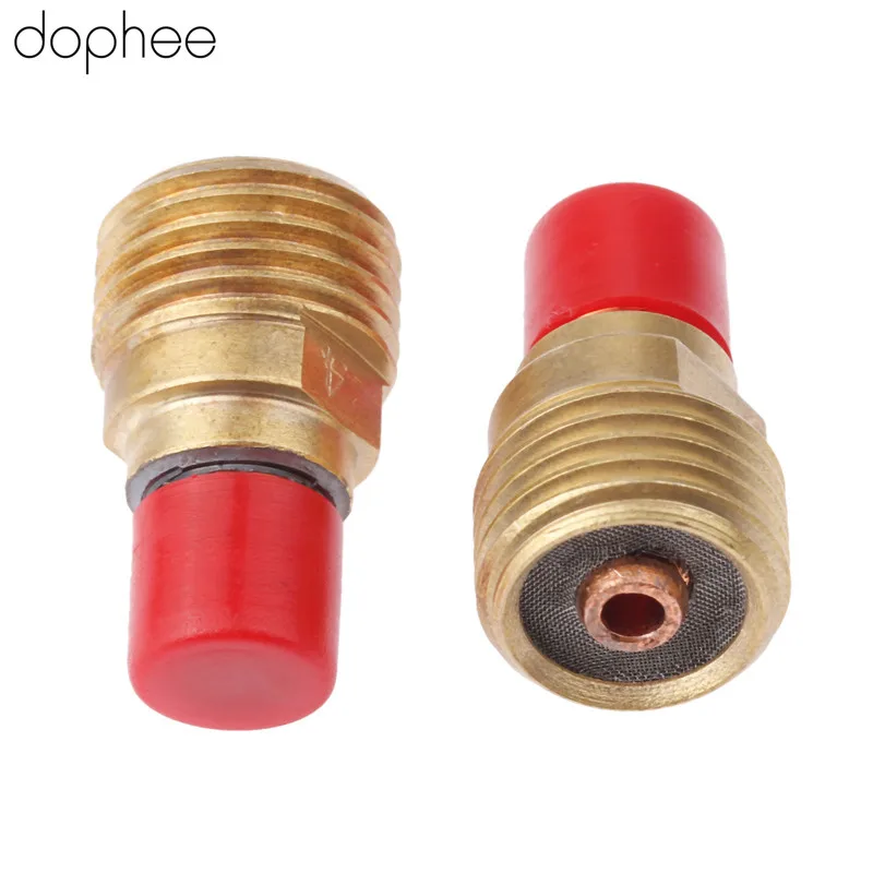 Dophee 3 шт. газовые линзы 45V44 3/32 &quot2 4 мм подходят для сварочных горелок TIG расходные