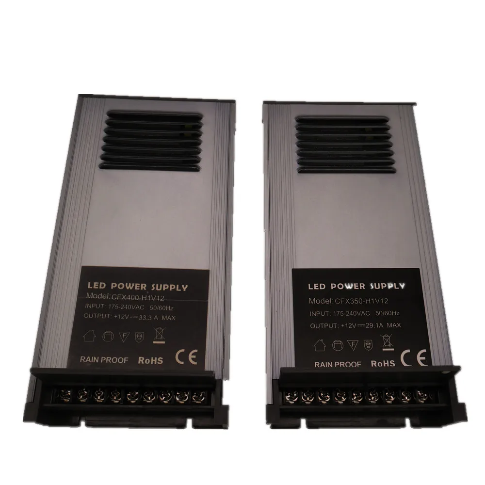 Новый 100% большой Мощность источник питания с защитой от дождя AC/DC 12 V 150 W/350 W/400 W IP65