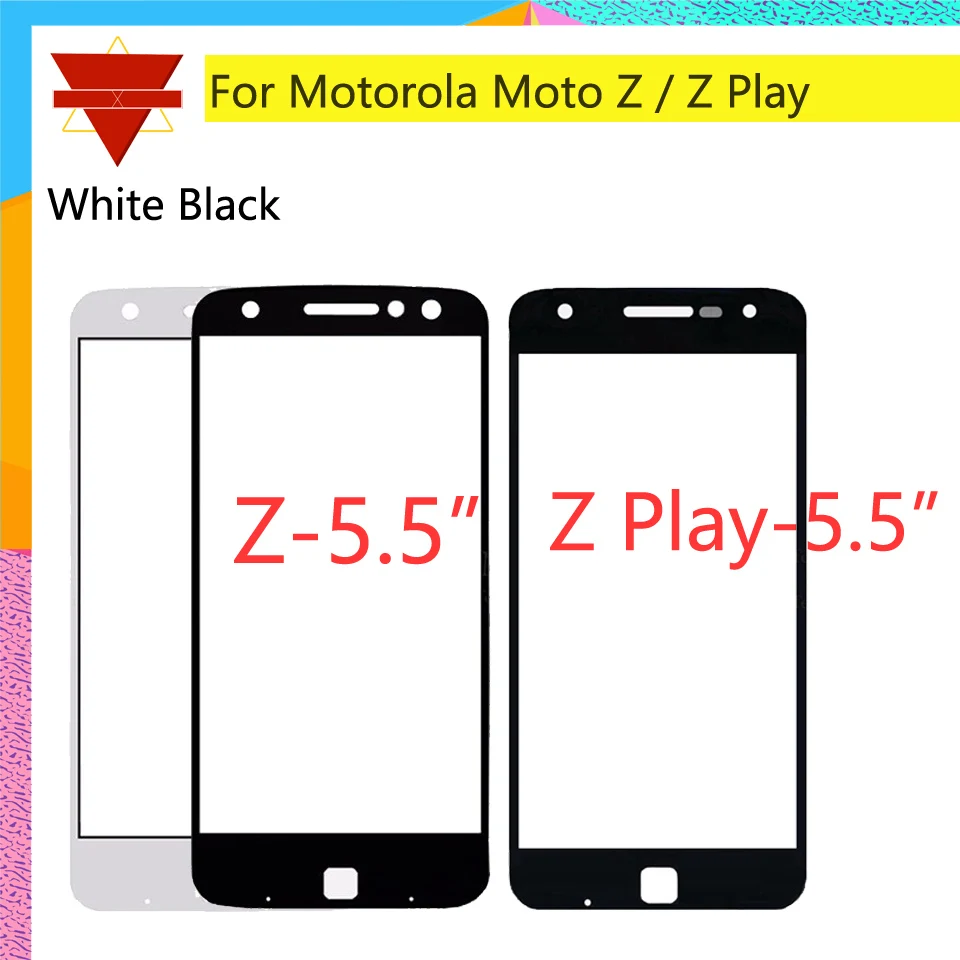Touchsreen для Motorola Moto Z Droid XT1650/Z Play XT1635 сенсорный экран передняя внешняя стеклянная