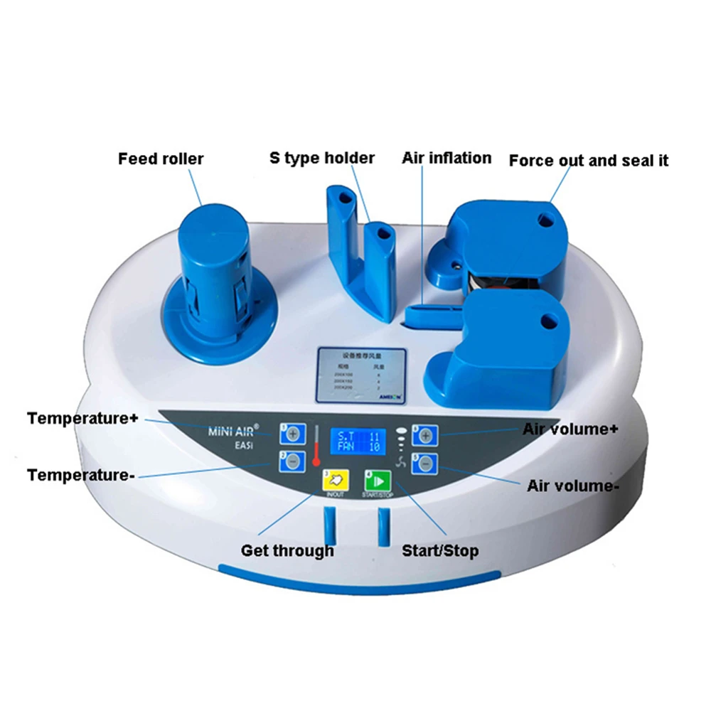 Надувная машина для воздушных подушек буфер надувной мешок 3 м/мин ширина 20 см