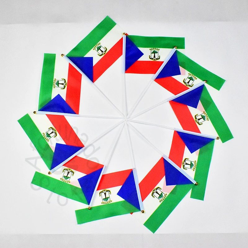 Экваториальная Гвинея 14*21 см флаг баннер для проведения парадов фотосессия |