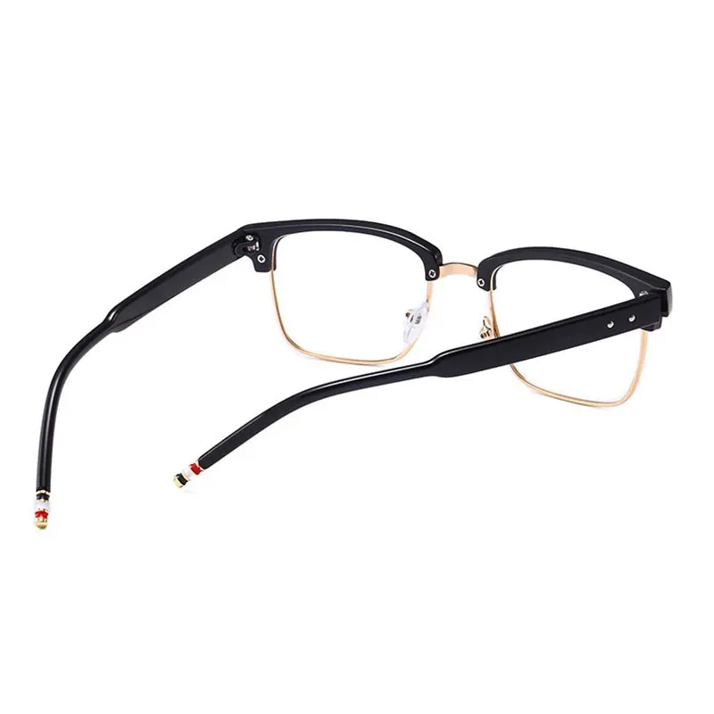 

Reven Jate TL1338 Full Rim Rectangular Shape Optical Eyeglasses Frame for Men and Women Eyewear Prescription Glasses Spectacles