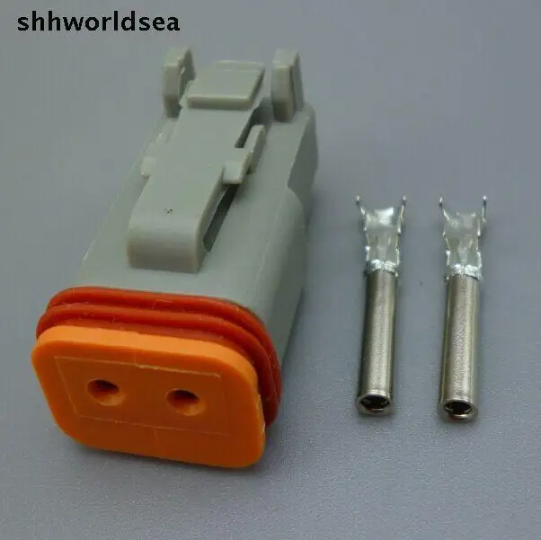 Shhworldsea 100 комплект 2 штырька автомобильный водонепроницаемый провод