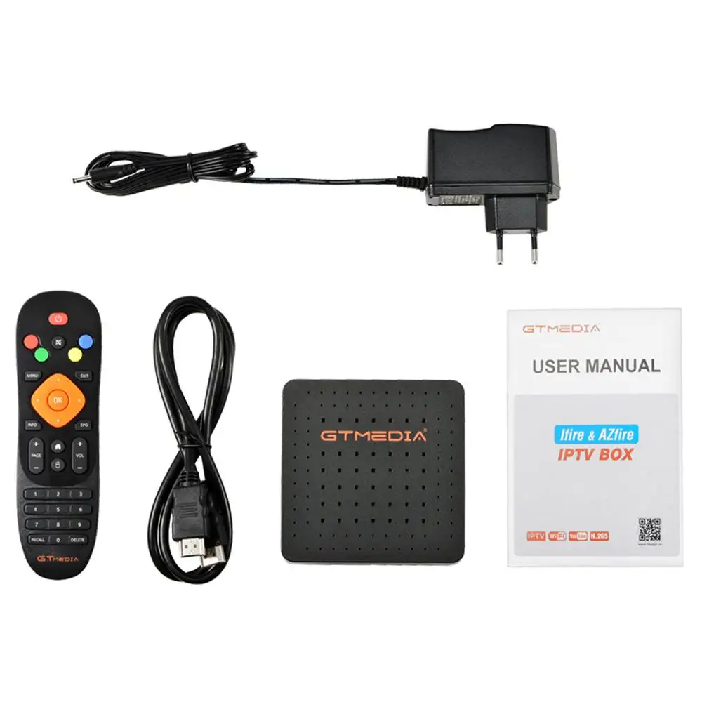 Vorke GTMEDIA I FIRE IP ТВ коробки Поддерживает XTREAM Сталкер Live 1080 P H.265 с Wi Fi