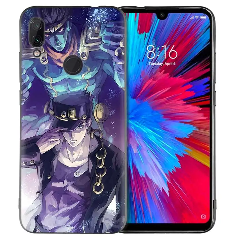 01 JoJo Необычные Приключения силиконовый чехол для Xiaomi Mi 9 8 Play A1 A2 Redmi Note 7 6 6A 5 Plus S2 GO Lite Pro Pocophone F1 - Цвет: 01