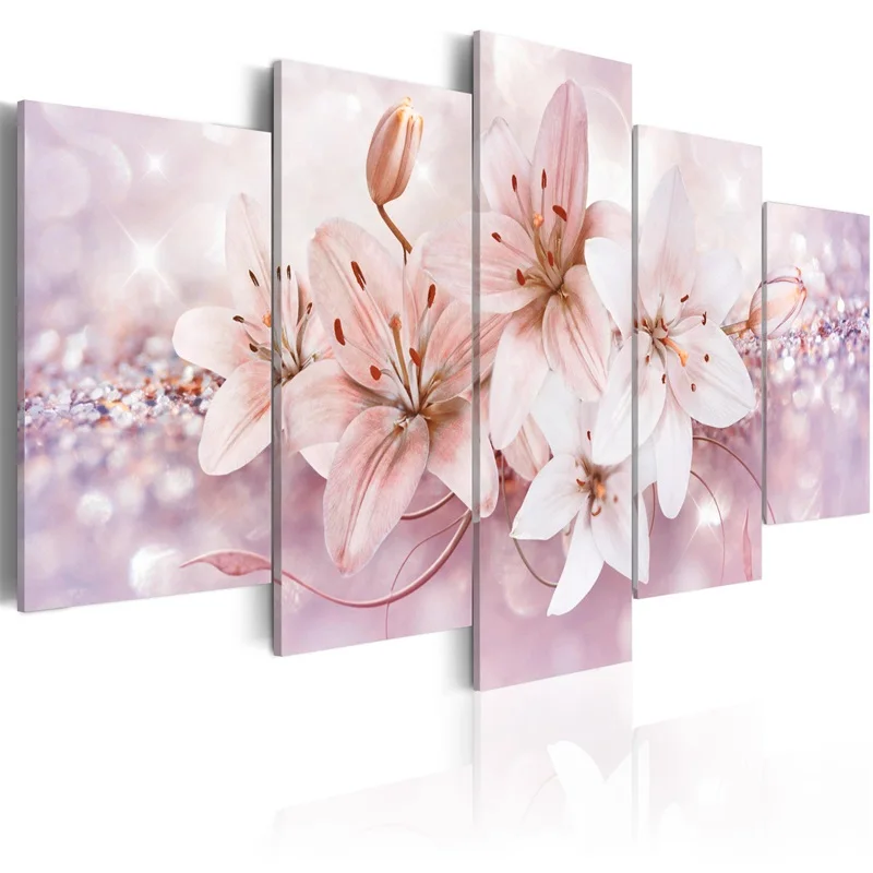 

5 Panel Wall Pictures for Living Room Picture Print Painting On Canvas Wall Art Home Decor Living Room Canvas Print/PJMT-B (488)