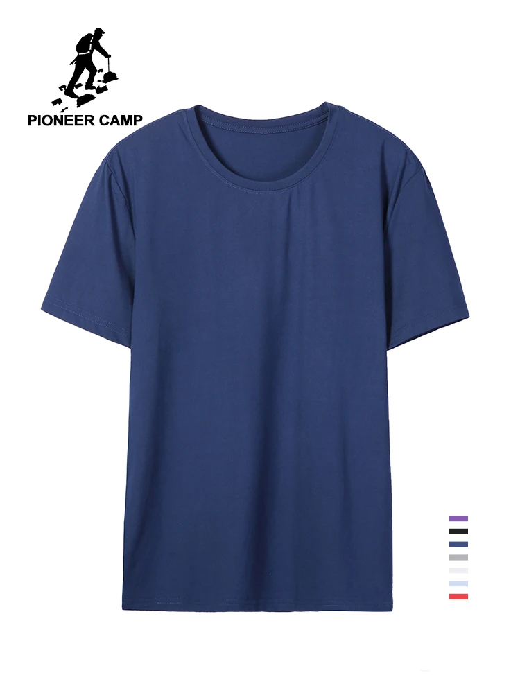 Pioneer Camp/футболка с круглым вырезом и коротким рукавом Однотонная футболка