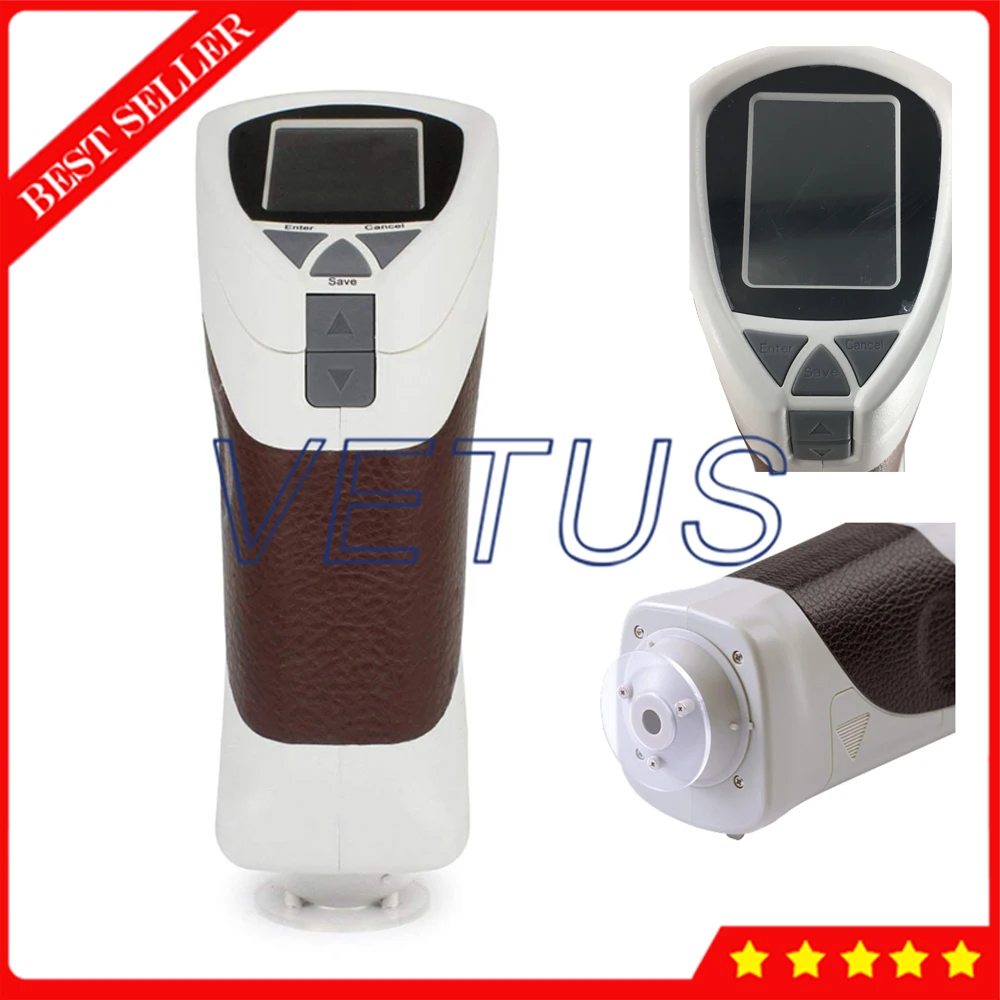 Высокая точность 8 мм апертура цвет imeter CS-10 Lab Lch XYZ Yxy RGB USB Цвет измеритель разницы в цвете тестер