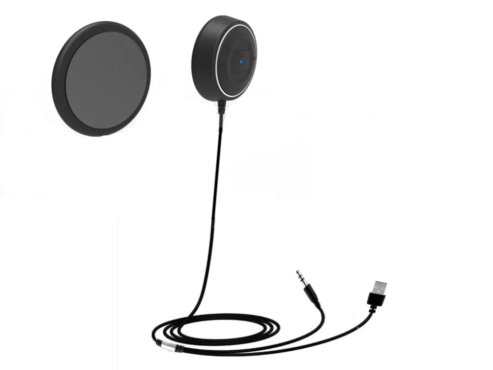 NFC Bluetooth автомобильный комплект приемник Hands-free AUX Выход адаптер для музыки и