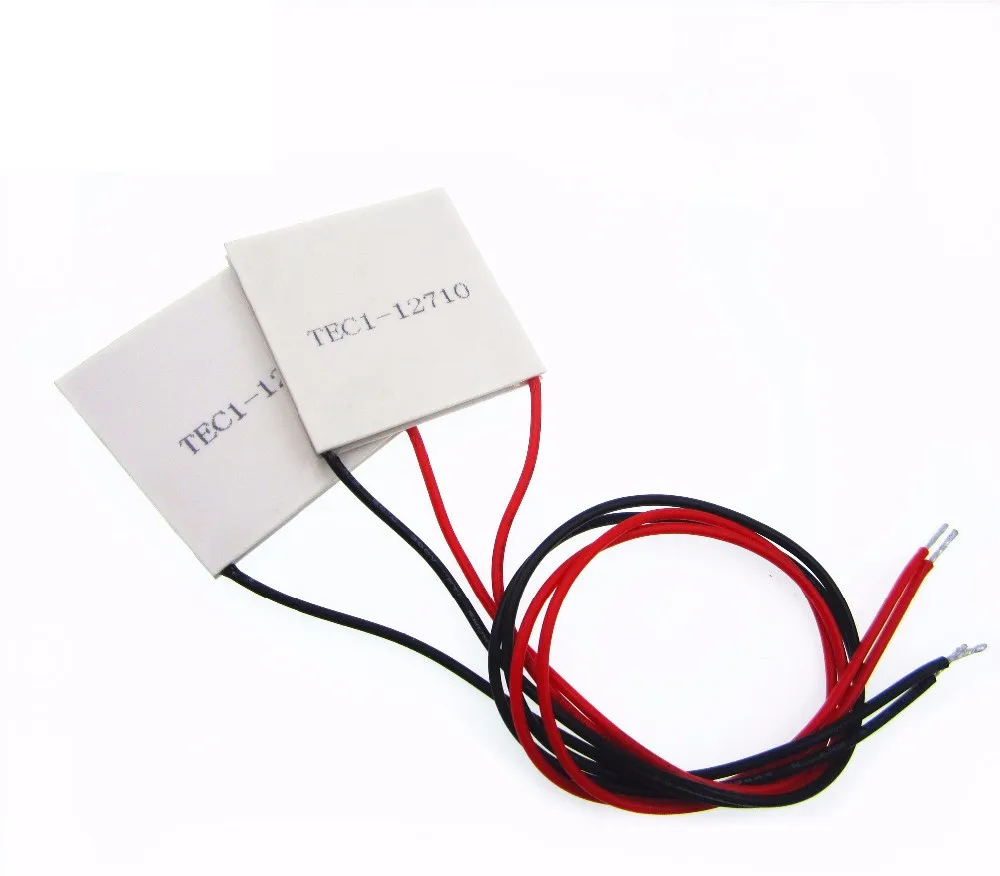 

Wholesale-New 10pcs TEC1-12710 DC12V 10A Thermoelectric Cooler Peltier 40*40*3.2MM Best prices +TIEGOULI! TEC1 12710