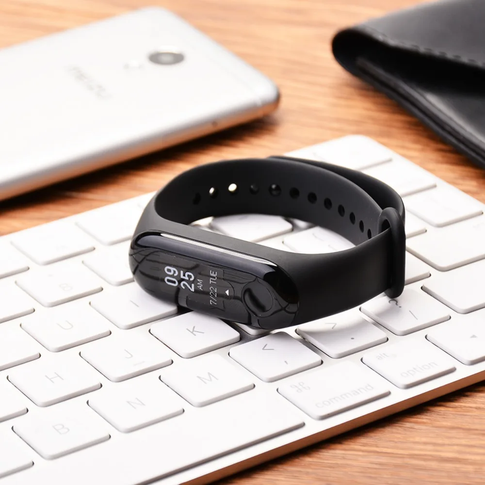 Xiaomi mi Band 4 Global language mi Band 3 фитнес-браслет AMOLED цветной экран 50 м Swi mi ng водонепроницаемый пульсометр