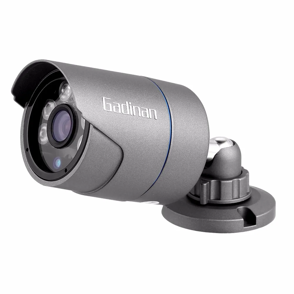 GADINAN IP камера H.265 HEVC 2MP/4MP 3516D 2560*1440 25FPS Onvif P2P наружная металлическая камера безопасности ночного видения 48V POE опционально