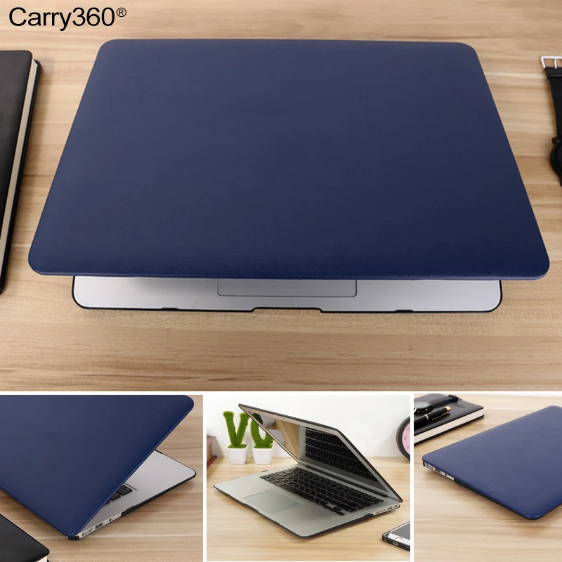 Carry360 искусственная кожа для Apple Mac book Air Pro Retina 11 12 13 3 15 дюймов сумка ноутбука MacBook с