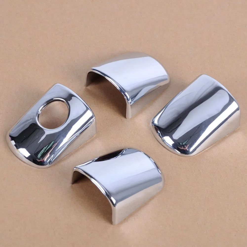 ABS Хромированная накладка на дверную ручку для Peugeot 207 308 2008 2009 2010 Citroen C4 PICASSO C6 2005 2006