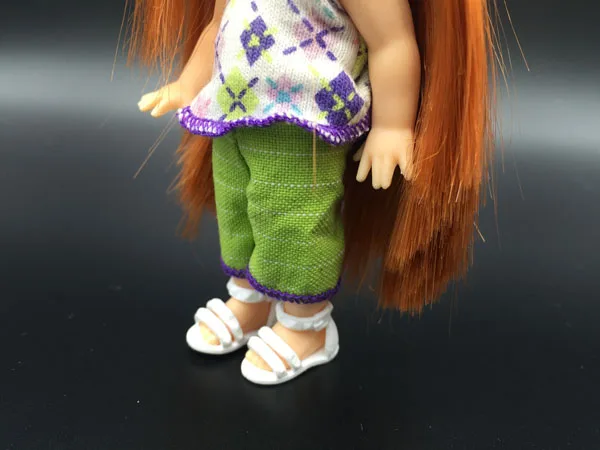 Кукла Белая обувь для BB sister kally dolls BBI927