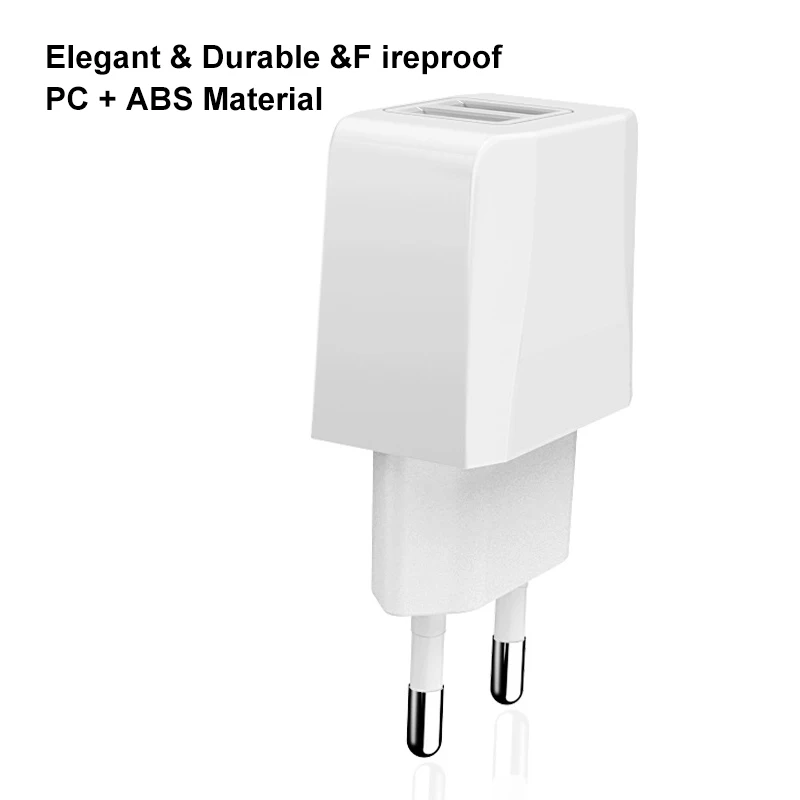Дорожное зарядное устройство с двумя USB-портами 5 В 2 1 А | Мобильные телефоны и