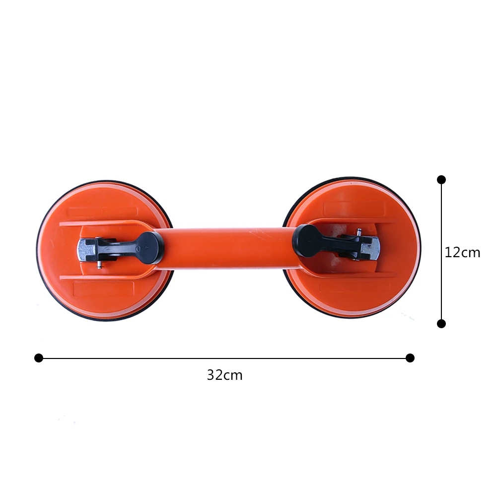 Сверхмощная алюминиевая присоска с двойной ручкой профессиональная съемник