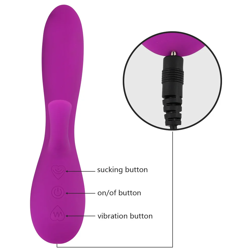 Man nuo G Point Clitoris Vibrator Sex Toys for Women Clit Sucker Nipple Sucking 12 Vibration USB Charger Massager + free gift | Красота и