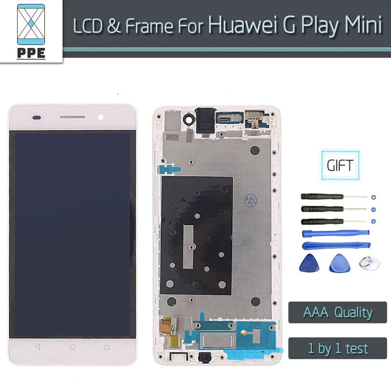 LCD For Huawei G Play Mini replacement AAA display touch screen digitizer assembly with frame | Мобильные телефоны и