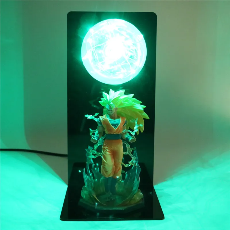 Dragon Ball Z Супер Saiyan Сын Гохан Аниме DragonBall фигурки Ночной светильник Настольная лампа экшн статуэтки коллекционные модели игрушки