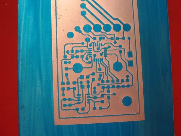 Photoresist анти-травление синие чернила краски для DIY PCB сухая пленка Замена 2 заказа 100 г