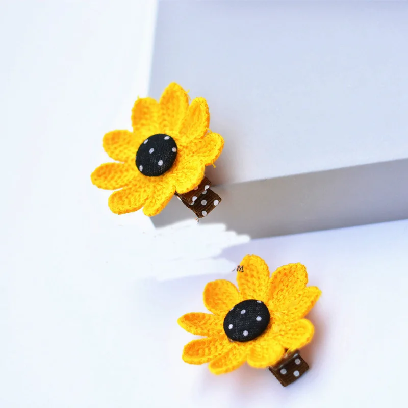 Заколка для волос Шпилька в виде подсолнечника заколка аксессуары украшения