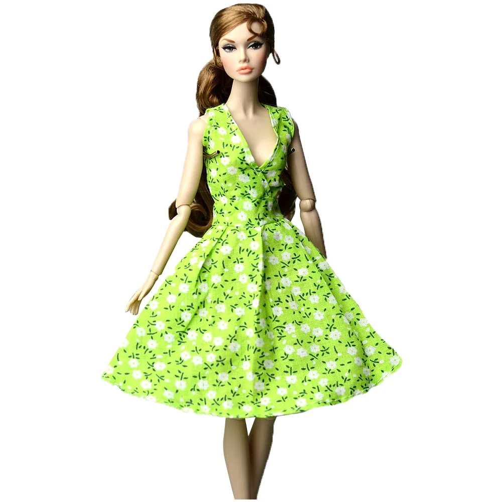 Not Include Doll NK новейшая Одежда для кукол модное платье Повседневная одежда юбка вечерние платья для куклы Барби аксессуары для девочек лучший подарок 074A JJ DZ - Цвет: Not Include Doll