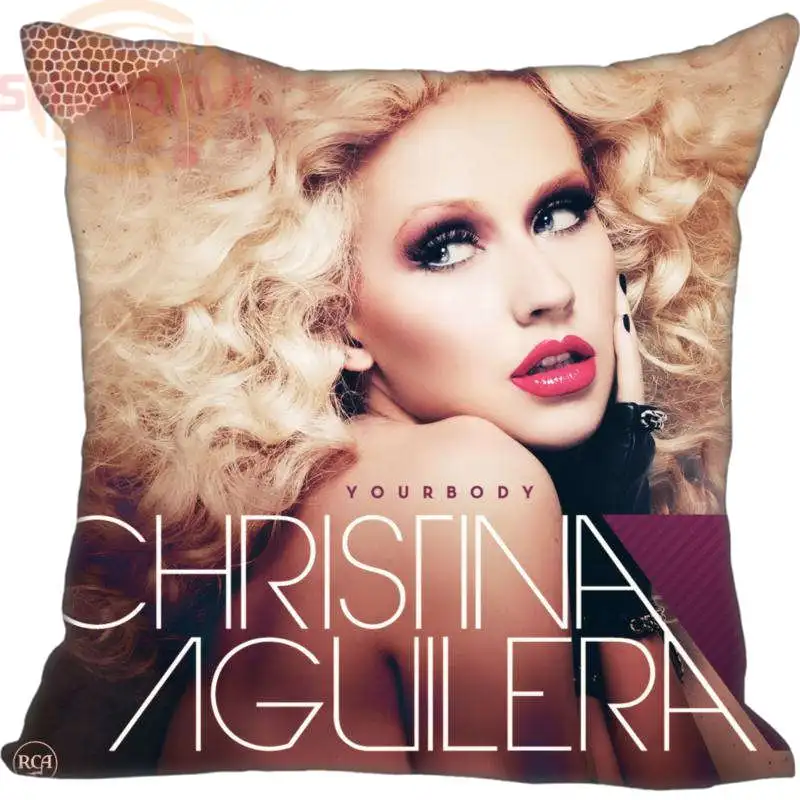 Кристина Агилера #107 декоративная Свадебные наволочки наволочка ручной 20x20 35X35cm