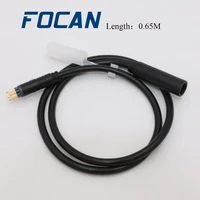 focan 9pin ebike bicycle female to male connector motor extension cable motor cables for change bike to e bike accessory