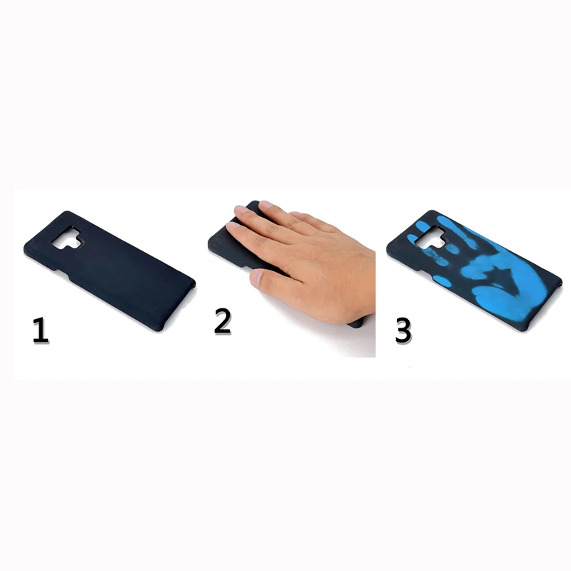 Термочувствительный чехол для Samsung Galaxy S11 S11E S10 Plus S9 S8 A91 A51 A71 A50 A70 A6 A8 A7 2018 Note 10 9