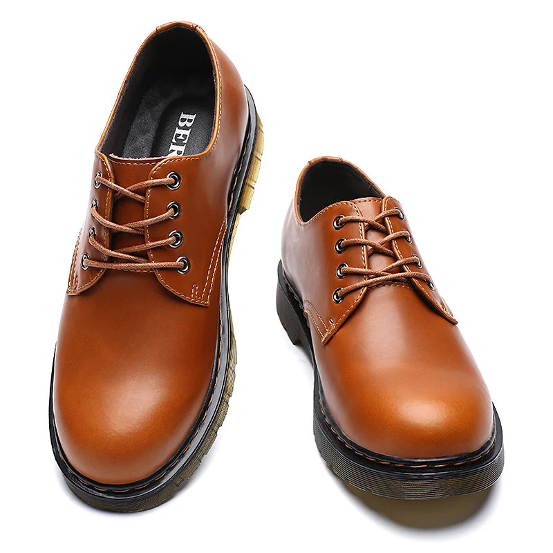 High Quality Genuine Leather Men Shoes Spring Work Safety Casual Fashion Flats Oxfords Loafers Moccasins Big Size 39-46 | Обувь