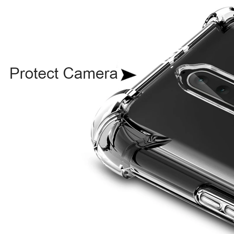 Противоударный чехол для Nokia 6 5 3 Прозрачный 7 1 plus 2 8 X6 Coque полная защита 360 градусов