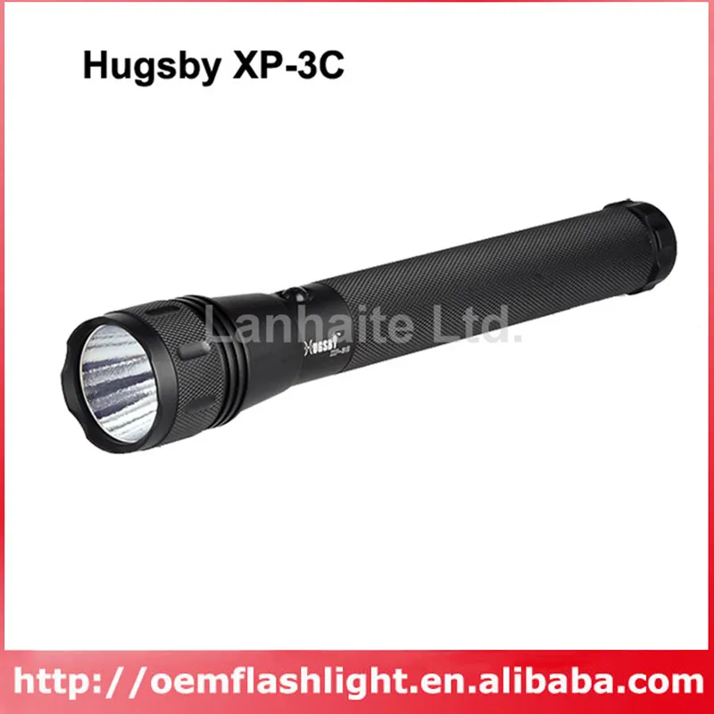

Hugsby XP-3C Cree XP-E R3, 300 люмен, 3-режимный светодиодный фонарик, черный (3 x C-Size/орех)