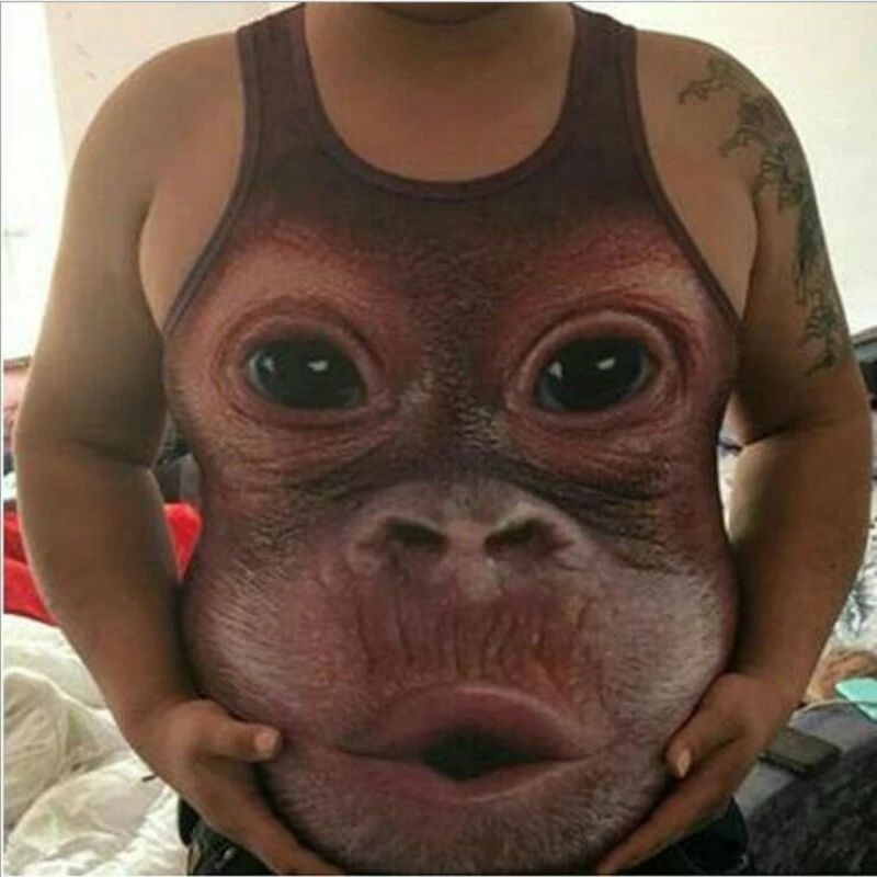 Tank Top Men Vest Casual Fitness Cotton Sleeveless Shirts Men's Hip Hop Shirt Mens Singlet Funny Undershirt | Мужская одежда