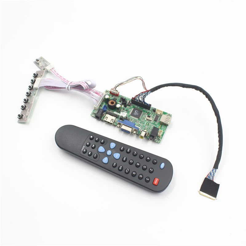 AVX9-CZ VGA HDMI AV Audio USB LVDS LCD Controller Board Kit for 15.6 Inch LP156WF4-SLB1 Diy Panel 1920x1080 LP156WF4 SLB1 DIY |