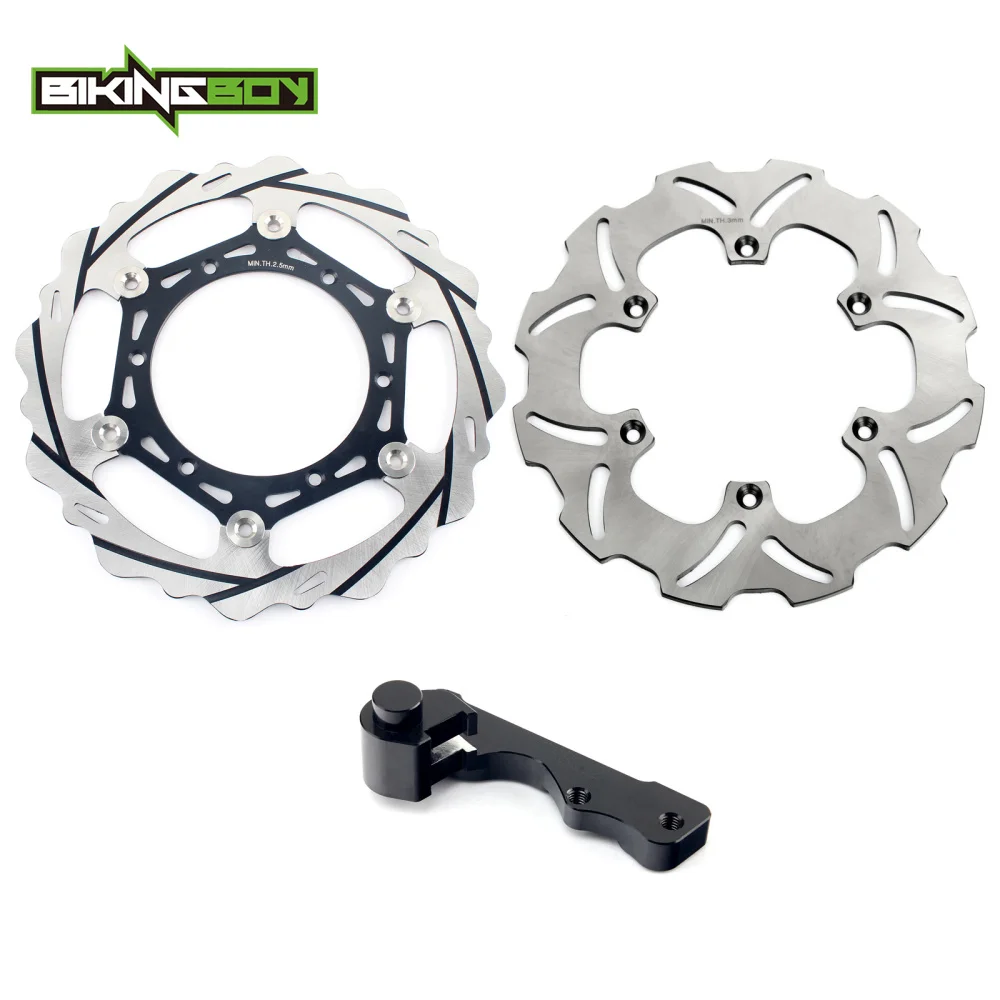 BIKINGBOY для SUZUKI RM 125 96 09 RM250 12 DRZ 400 E S 00 08 07 06 Передние Задние тормозные диски Диски