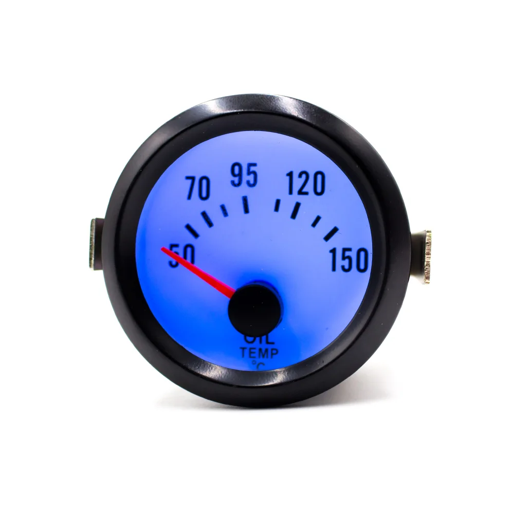 Oil Temp Gauge 52 мм авто турбо Boost бар PSI Тахометр RPM вольт температура воды Масляный Пресс PSI датчик температуры масла тройной Gauge Pod YC100010 - Цвет: Oil Temp Gauge