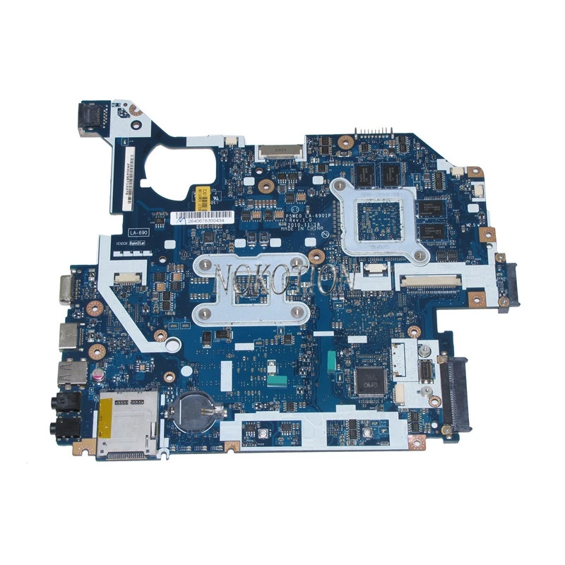 Материнская плата NOKOTION для ноутбука Acer Aspire 5750 5750g 5755 P5WE0 LA-6901P MBRCG02005 MB.RCG02.005 gt540m