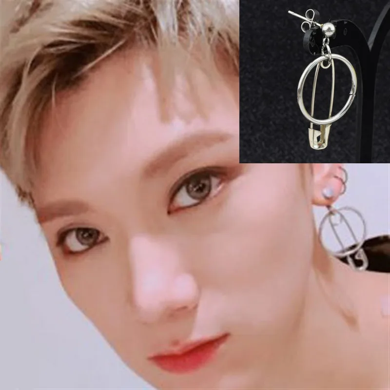 Женские Геометрические серьги-гвоздики Kpop корейские длинные с кисточками