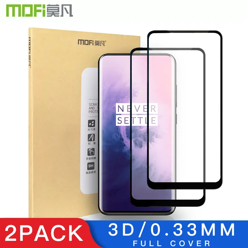 3D стекло для oneplus 7 защитная пленка Mofi oneplus 7 pro закаленное стекло полный экран oneplus 7 pro защита экрана