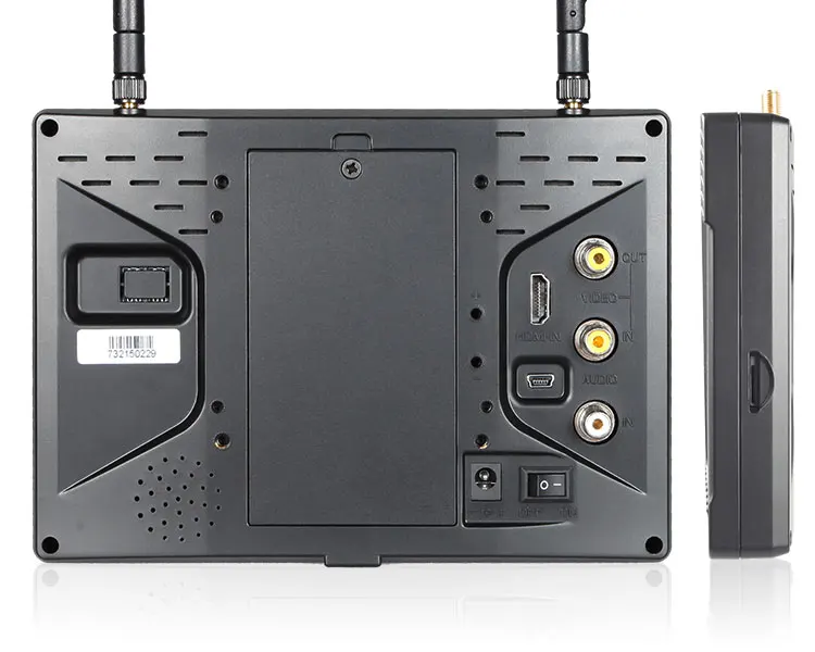 FEELWORLD pvr733 7 дюймов FPV системы Мониторы с DVR Funtion и двойной 5.8 Г 32CH разнесенного