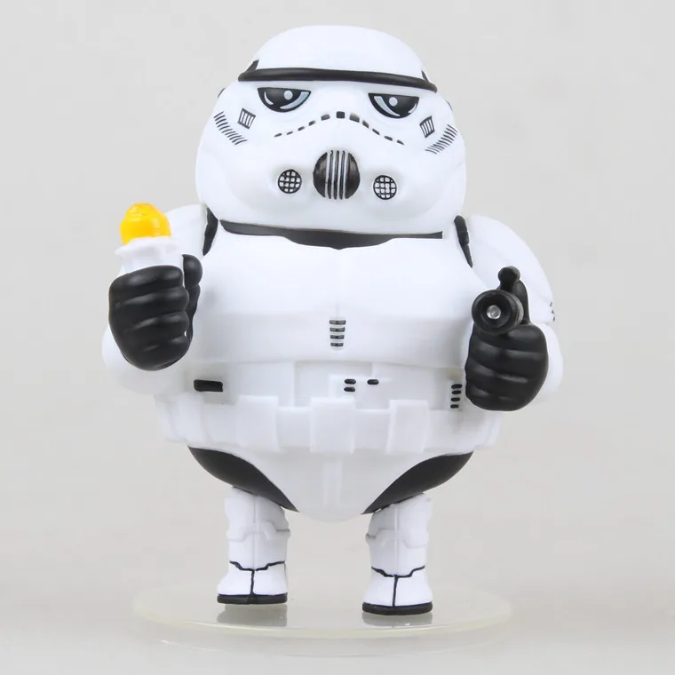 Fat Star Wars Storm Trooper Дарт Вейдер Энакин Скайуокер ПВХ фигурки Коллекционная модель