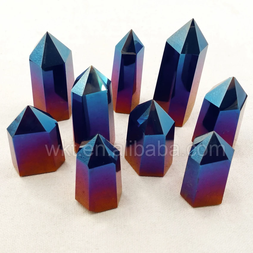 WT G234 оптовая продажа высокое качество разноцветный кристалл Aura Кварцевая