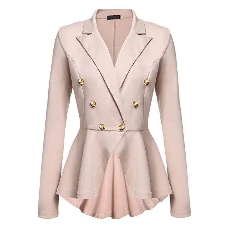 Women Tailored Suit Coat Frock Outwear Lady Formal Clothing Outfit H8 | Женская одежда