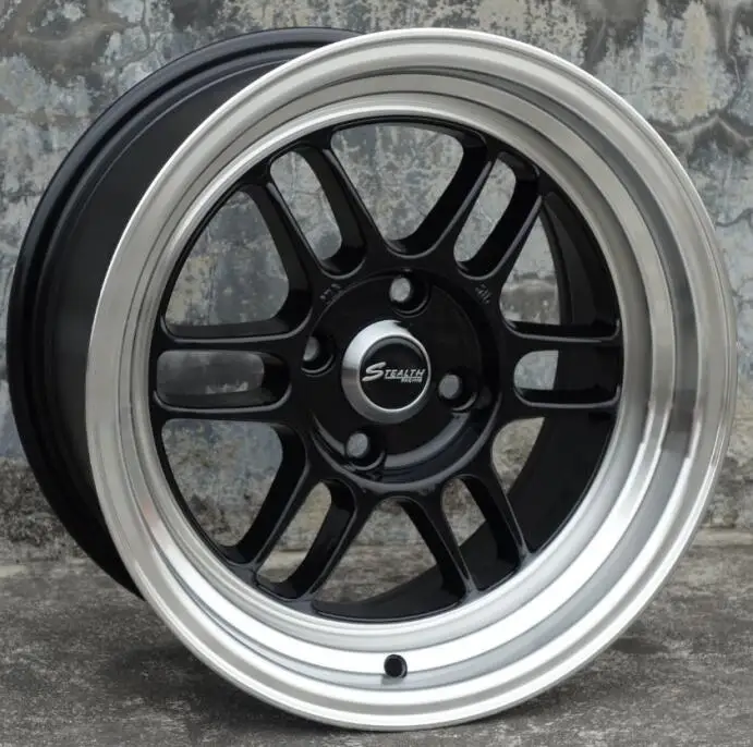 Красивые 15 дюймов 15x8 0 4x100 Автомобильные Колесные диски из алюминиевого
