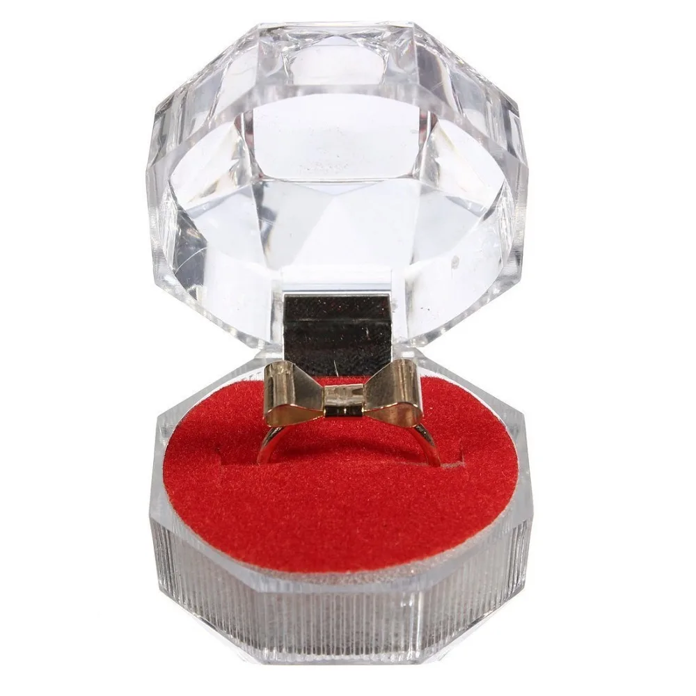 Акриловая шкатулка для хранения ювелирных изделий прозрачный органайзер