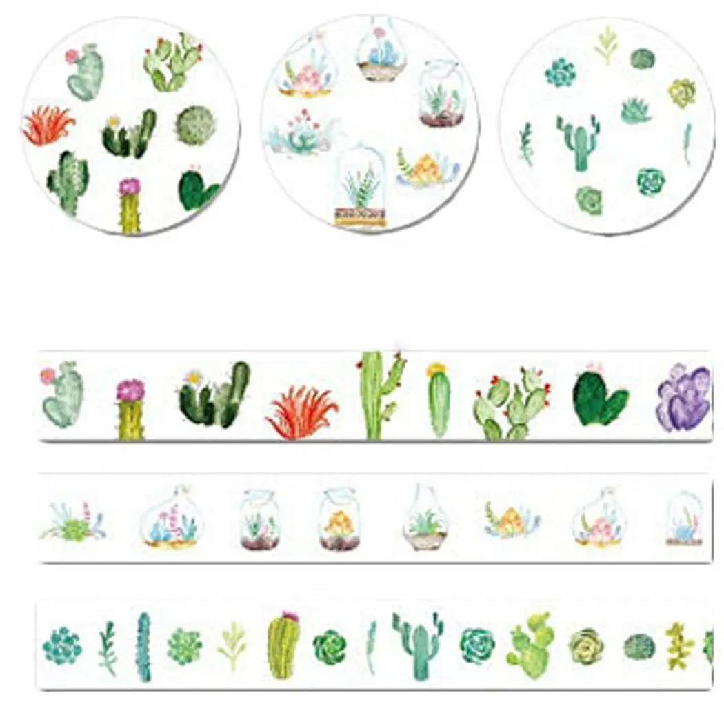 Клейкие ленты бумажные для маскировки украшения 5 м DIY клей 1 см повседневная как